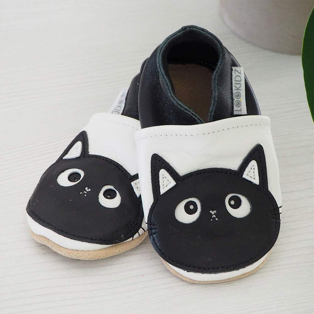 chaussons en cuir souple Lookidz